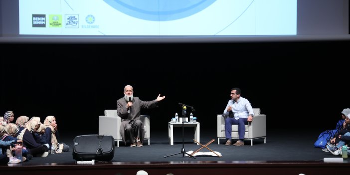 Salih Selman Konya'da öğrencilerle buluştu: "Hafızlığı yüz katı dünyalığa değişmem"