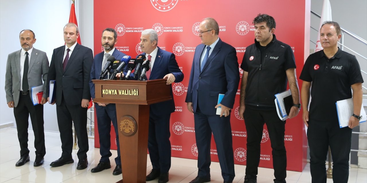 Konya'da, afet risklerini azaltmak için alınan önlemler paylaşıldı