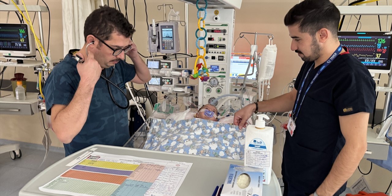 7 haftalık minik Bahar Konya'da yaşama tutundu