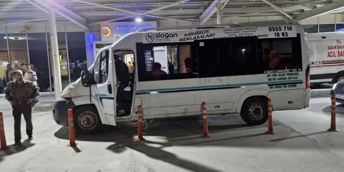 Konya'da minibüs şoförü kalp krizi geçiren yolcusunu hastaneye yetiştirdi