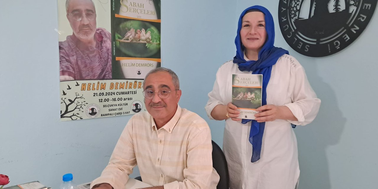 Helim Demirörs, Selçukya Kültür Evinde okurları ile buluştu