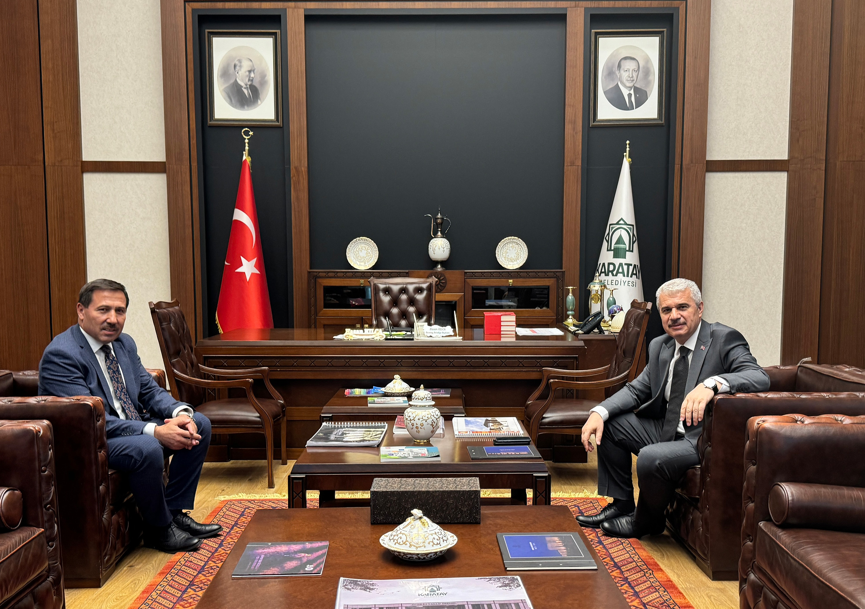 Vali Akın'dan Başkan Kılca'ya ziyaret