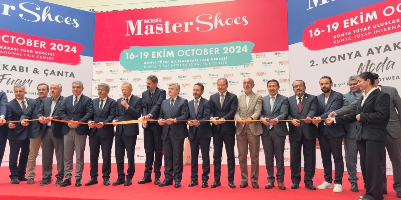 Master Shoes 2. Konya Ayakkabı ve Çanta Moda Fuarı açıldı