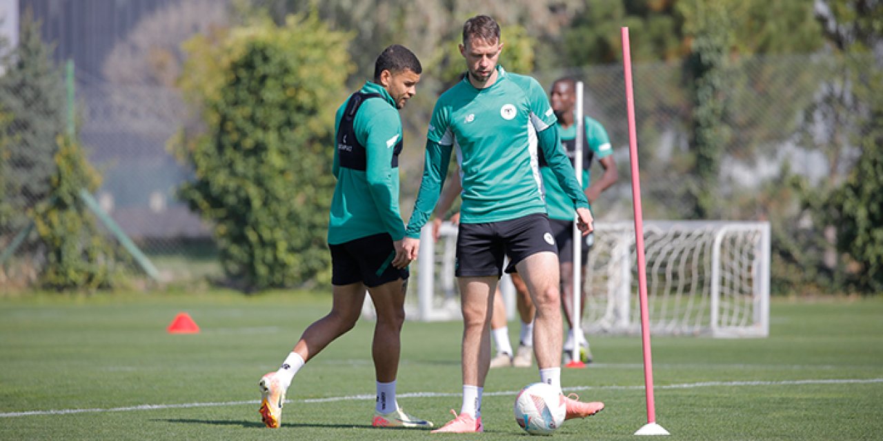 Konyaspor, Beşiktaş maçı hazırlıklarına devam ediyor