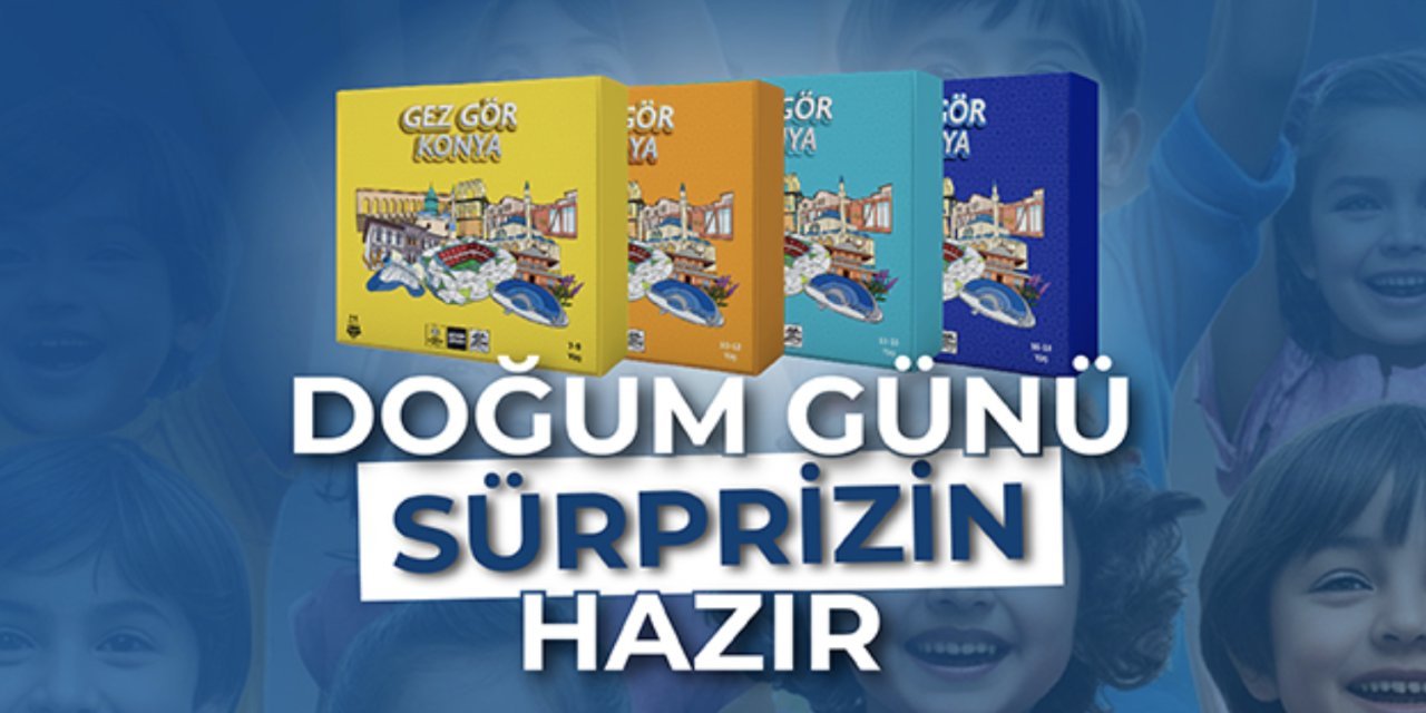 Konya Büyükşehir'den gençlere doğum günü hediyesi
