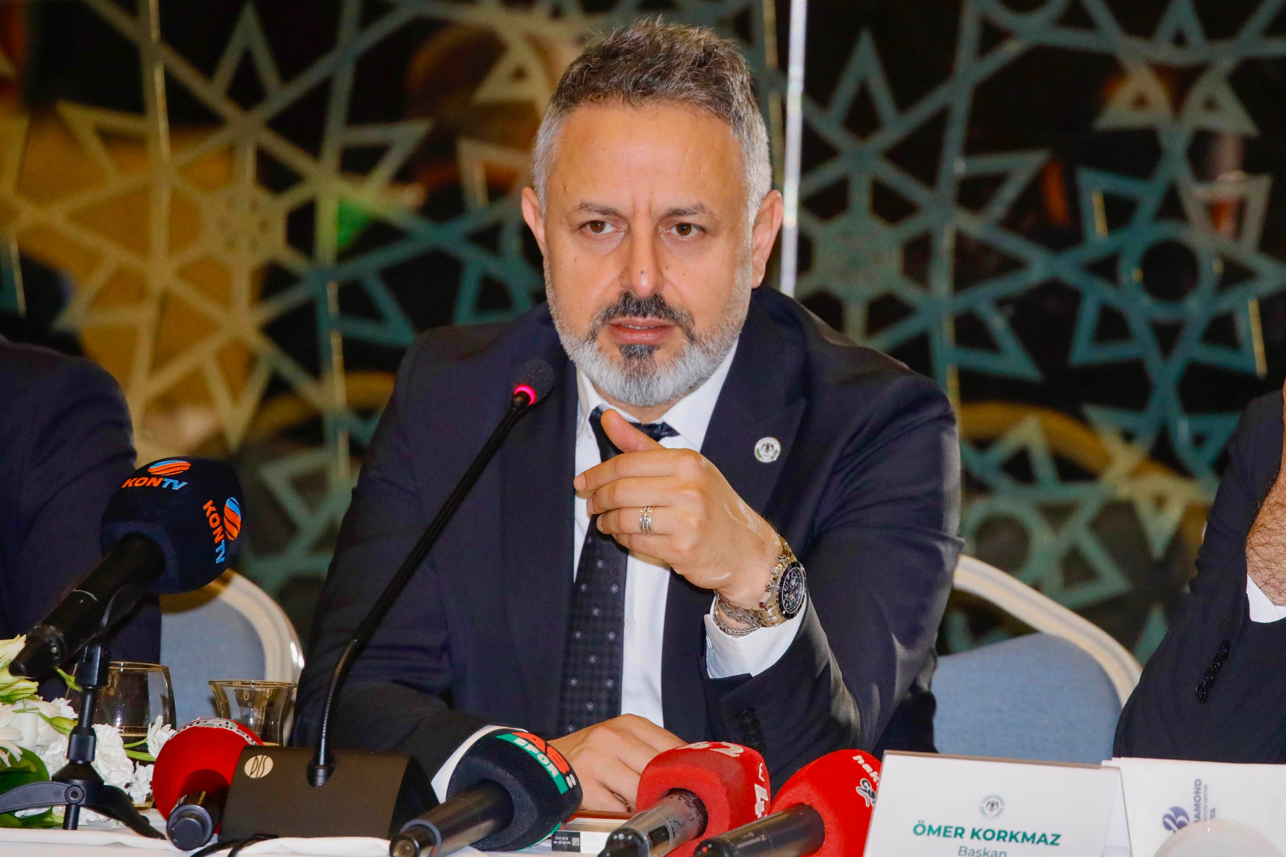 Başkan Ömer Korkmaz'dan zorlu fikstür açıklaması! Korkmaz: Puan kayıpları en aza indirilecek