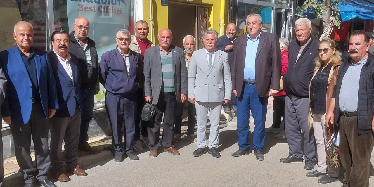 CHP, Hüyük ve Beyşehir’de vatandaşlarla buluştu