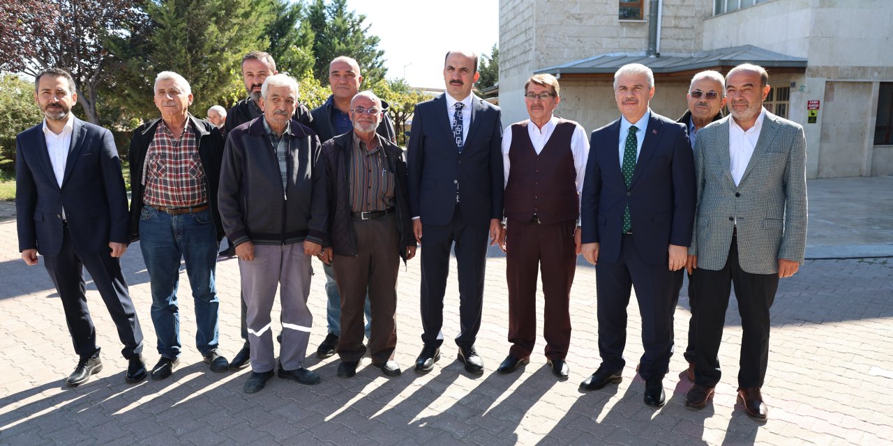 Vali Akın ve Başkan Altay Marsan Sanayii’de vatandaşlarla buluştu