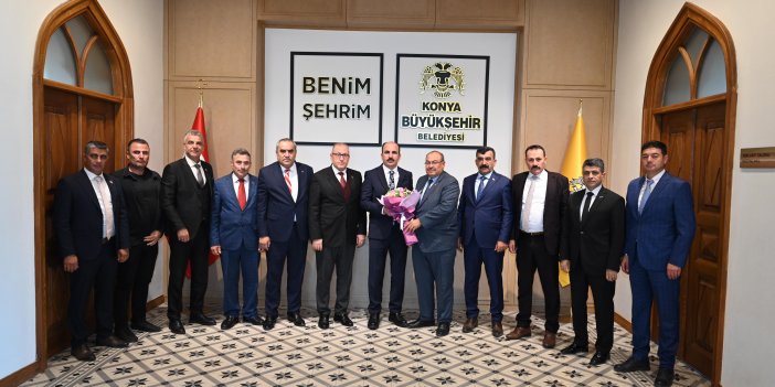 Konya her işte olduğu gibi bu konuda da öncü! Başkan Altay ile bir araya geldiler