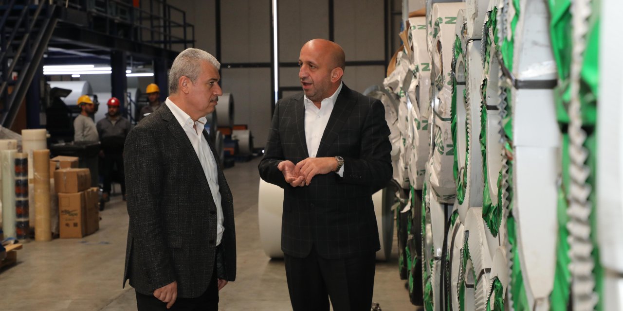 Vali İbrahim Akın’dan, Mekpan Panel’e ziyaret