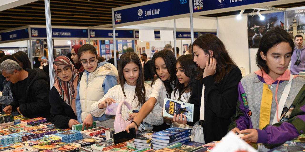 7’den 70’e her kesim Konya Kitap Günleri'nde