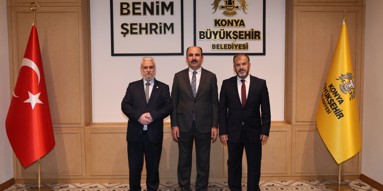 Bulgaristan Müslümanları Başmüftüsü Başkan Altay’ı ziyaret etti