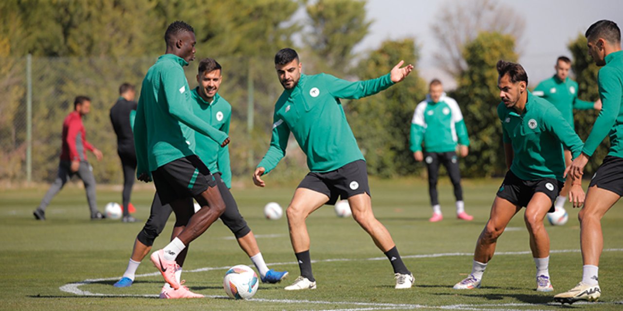 Konyaspor, Gaziantep FK maçı hazırlıklarına devam etti