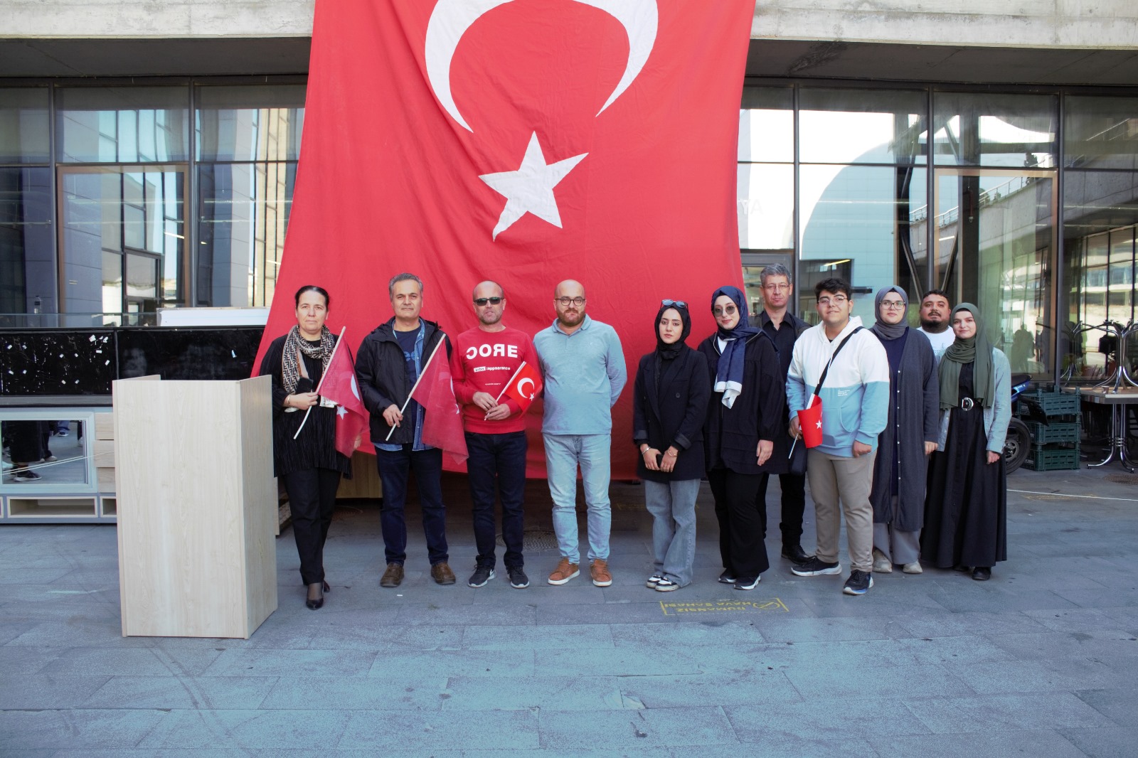 NEÜ öğrencilerinden TUSAŞ saldırısına tepki