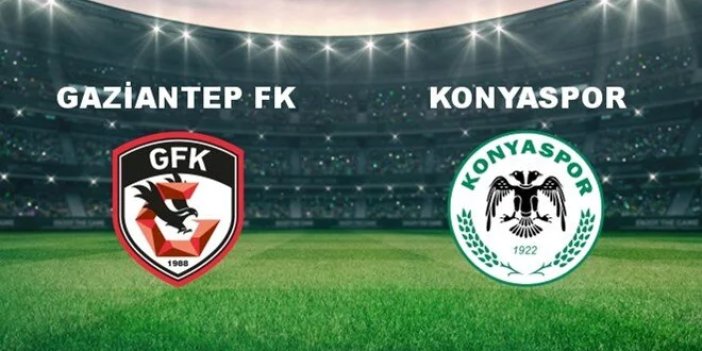 Gaziantep FK - Konyaspor maçı ne zaman, saat kaçta ve hangi kanalda canlı yayınlanacak?