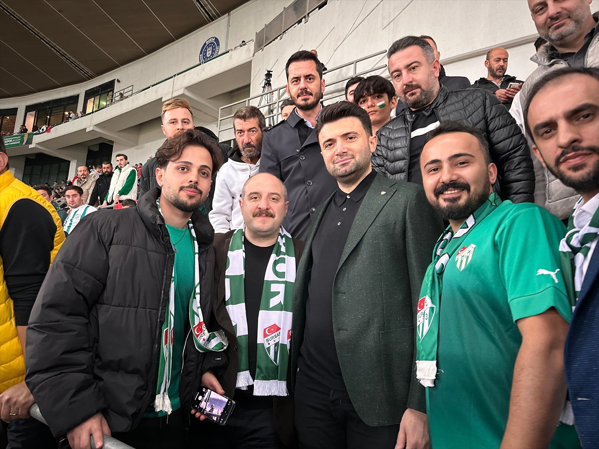 Bursaspor-Belediye Kütahyaspor maçını 42 bin 740 taraftar izledi