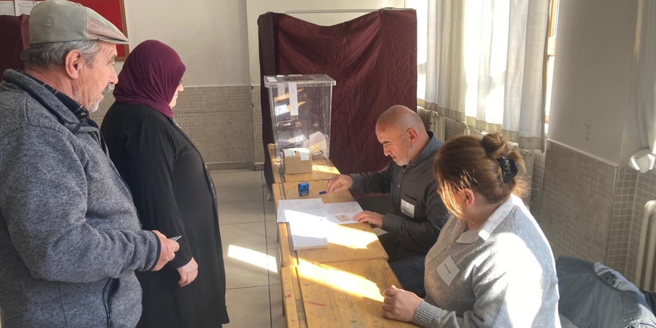 Konya'da çifte vatandaşlar sandık başında