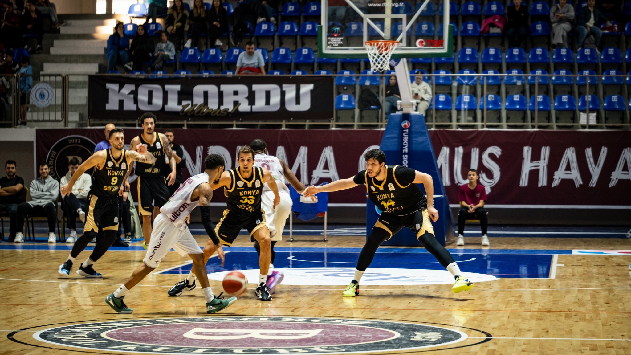 Konya Büyükşehir Basketbol, deplasmandan mağlup döndü