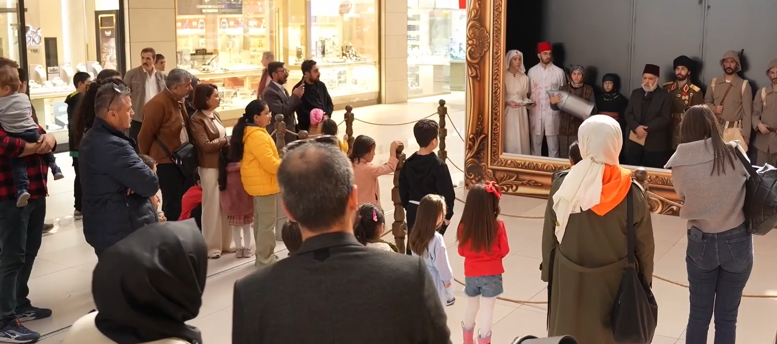 Enntepe AVM’de Cumhuriyet coşkusu! Milli mücadele kahramanlarına anlamlı anma