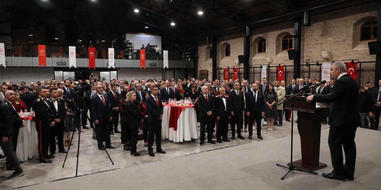 Konya’da 29 Ekim Cumhuriyet Bayramı Kabul Töreni gerçekleştirildi