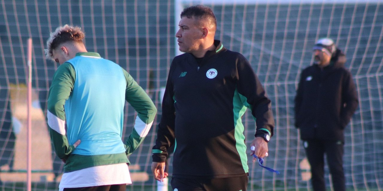 1922 Konyaspor teknik direktörü Çağdaş Çankaya'dan açıklama! Çankaya: Takımı hak ettiği yere çıkaracağız