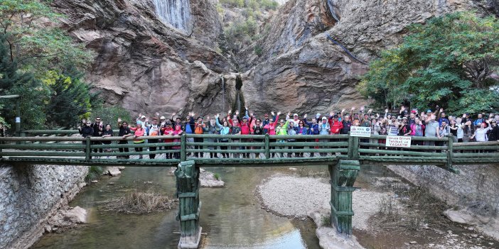 Konya Büyükşehir'in “Zengibar Yürüyüş Yolu” doğaseverlerden yoğun ilgi görüyor