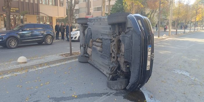 Konya milletvekili Bektaş'ın aracı kaza yaptı!