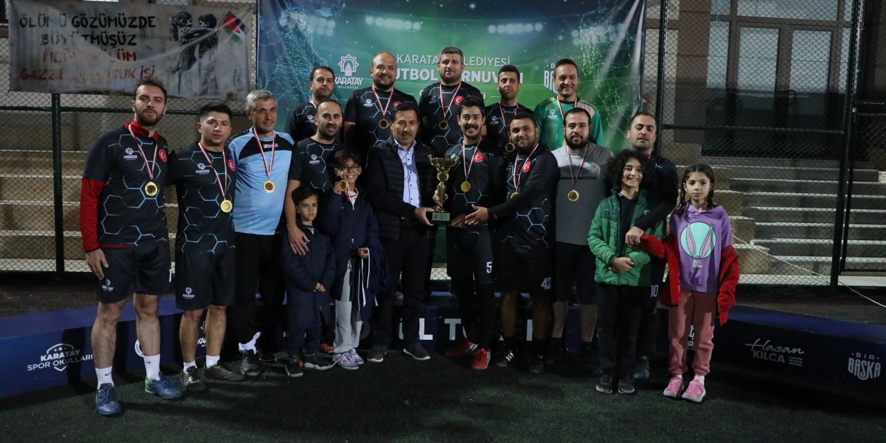Karatay Belediyesi ‘Birimler Arası Futbol Turnuvası’ sona erdi