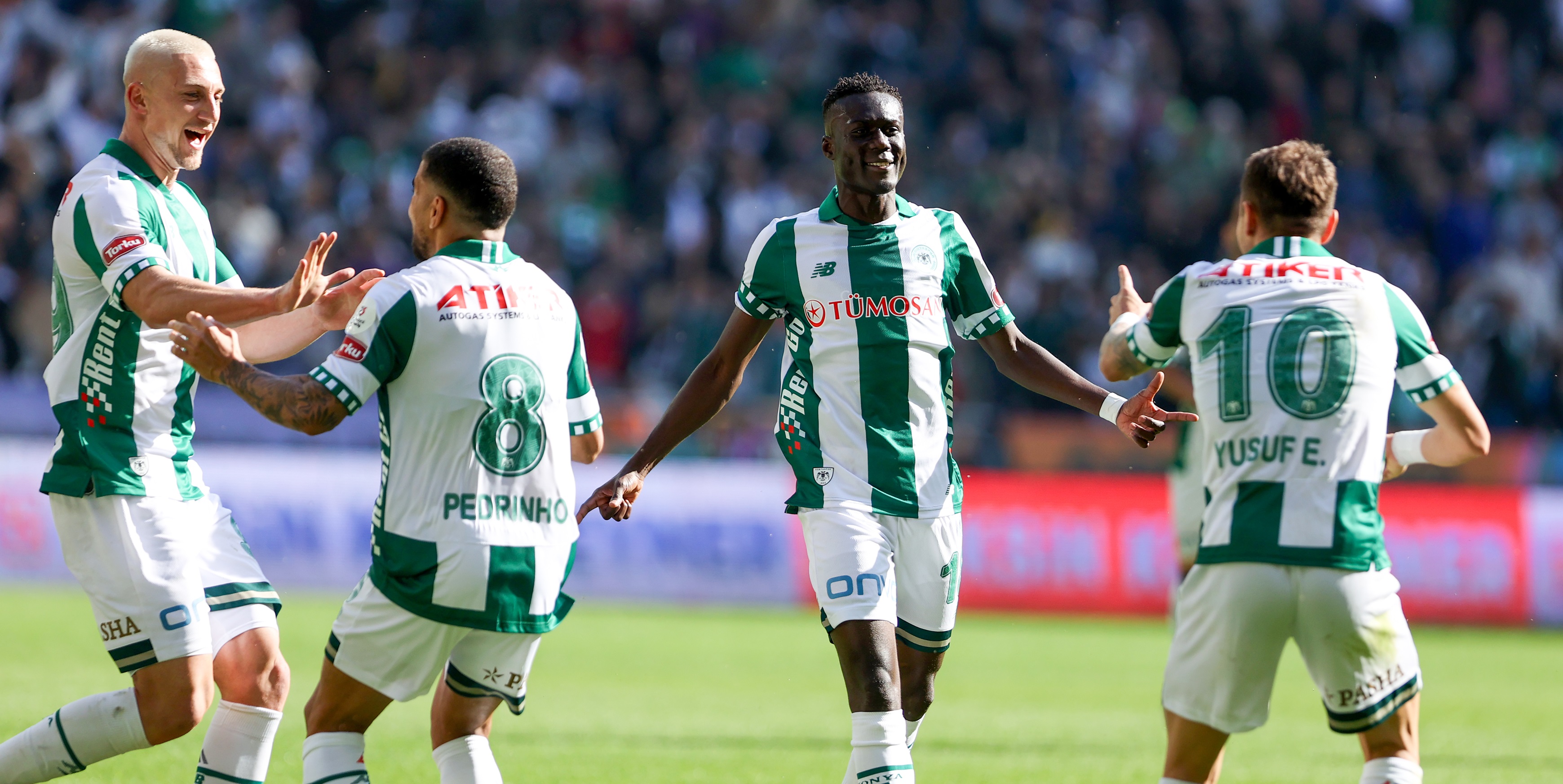 Konyaspor’da tarihi hat-trick! Ndao, Diouf’u geride bıraktı