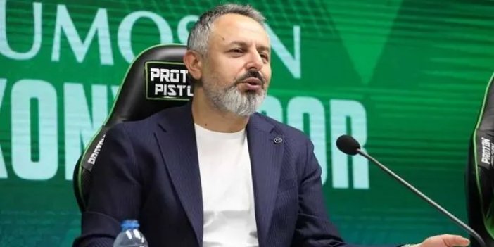 Konyaspor'un Başkanı Ömer Korkmaz'dan hakem tepkisi