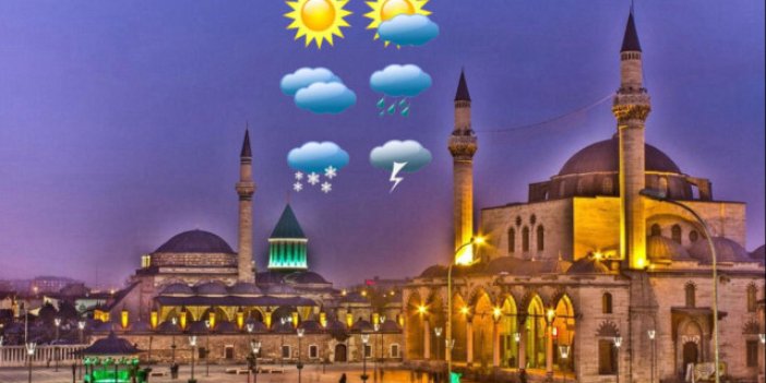 Meteoroloji duyurdu: Konya'da yarın hava nasıl olacak?