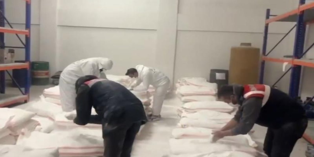 2 ton uyuşturucu ele geçirildi