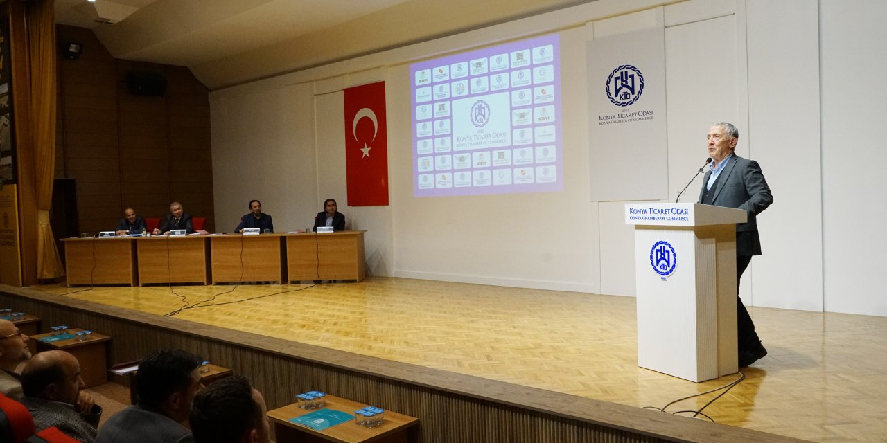 Türk Anadolu Vakfı Başkanı Erol Küçükbakırcı, KTO Meclisi’ne konuk oldu