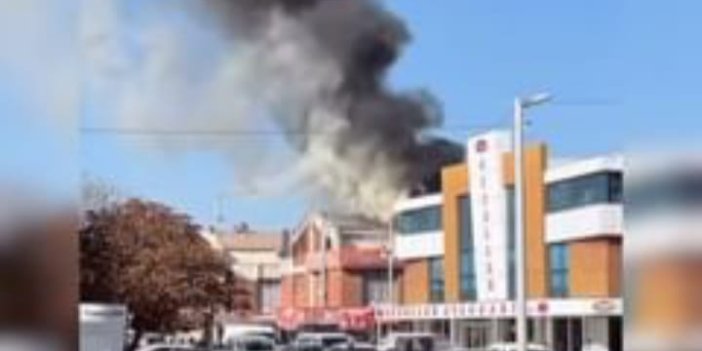 Konya'da korkutan yangın! Sebebi bilinmiyor