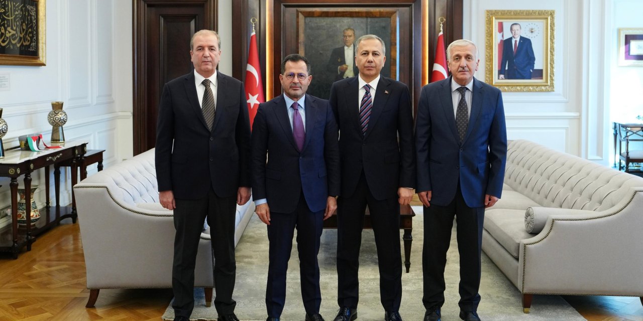 Başkan Büyükeğen’den Bakan Yerlikaya’ya ziyaret