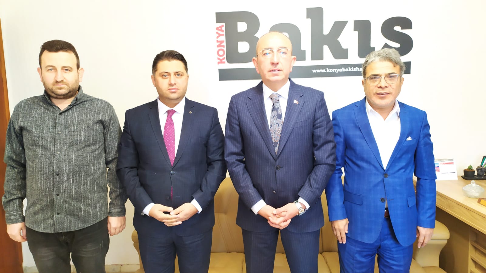 Meram Belediye Başkanı Mustafa Kavuş'tan Konya Bakış Gazetesi'ne ziyaret