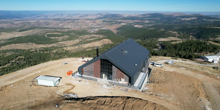 Derbent Aladağ Kayak Merkezi Günübirlik Tesisi tamamlandı