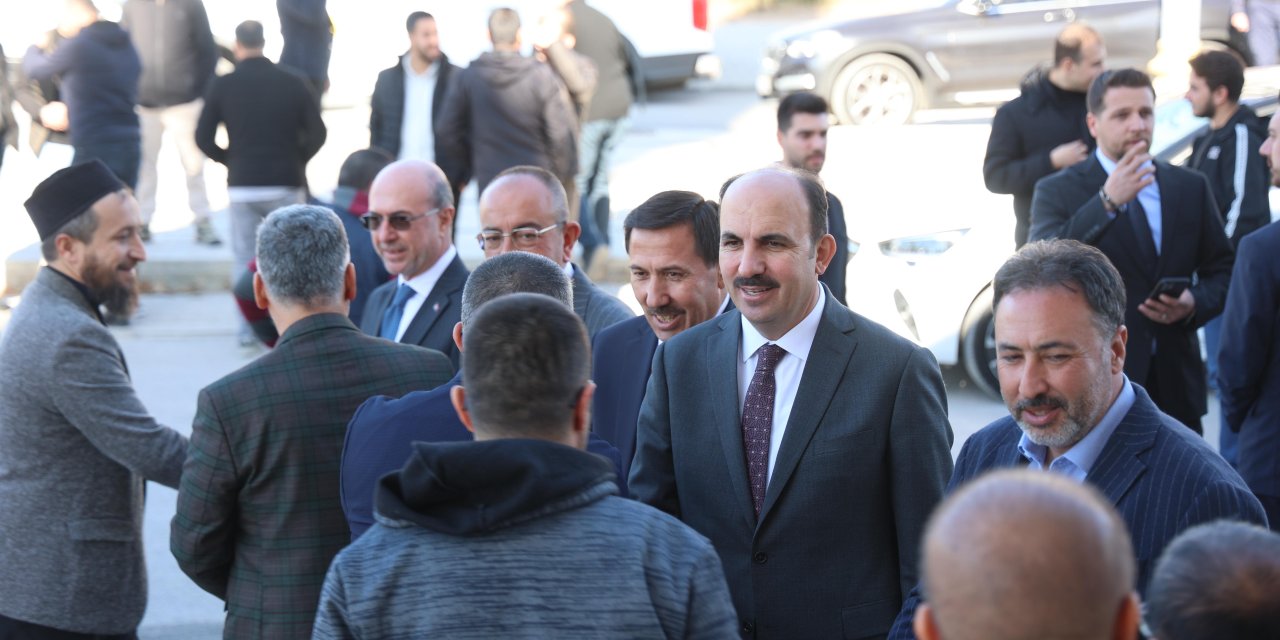 “Hemşehrilerimizle iç içe olmaktan mutluluk duyuyoruz”