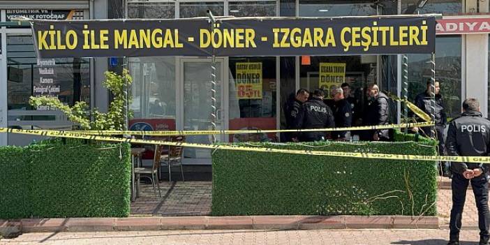 Konya'da dükkan sahibini öldüren kiracının kaçış anı böyle görüntülendi