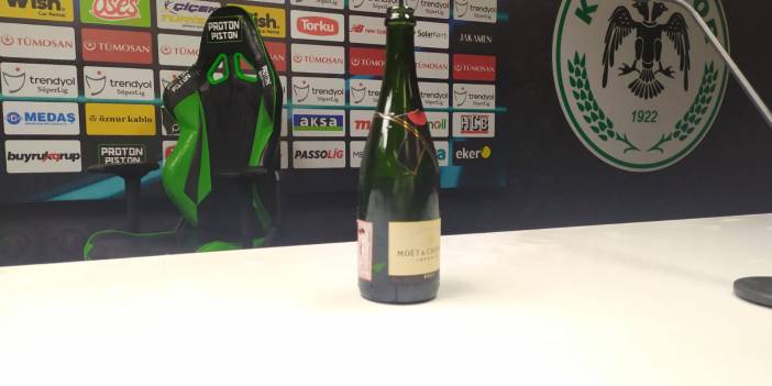 Konya'da şampiyon olan Galatasaray'a yakışmayan hareket