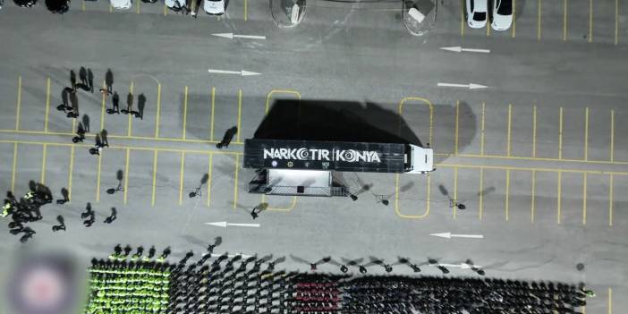 "Narkokapan Konya" operasyonunda yakalanan 424 zanlı tutuklandı