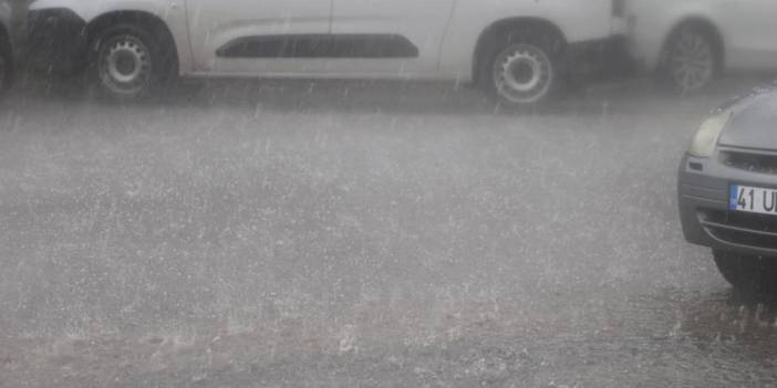 Konya'nın o ilçesinde yağış etkili oldu
