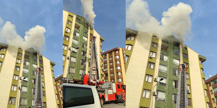 Konya’da korkutan yangın! Apartmandaki yangın ekipleri hareket geçirdi