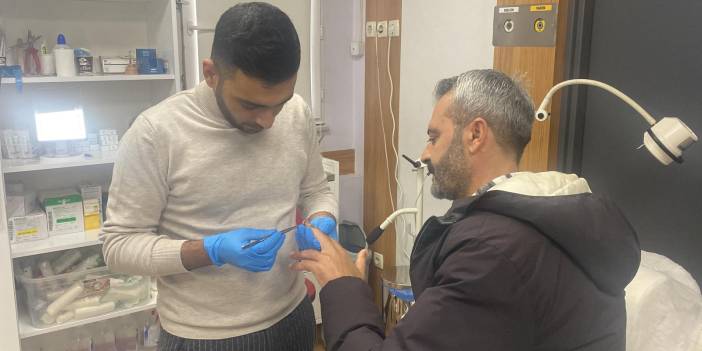 Konya'da bir kişinin kopan parmağı 1,5 saatlik başarılı operasyonla yerine dikildi